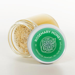 Raw Local Infused Rosemary Honey