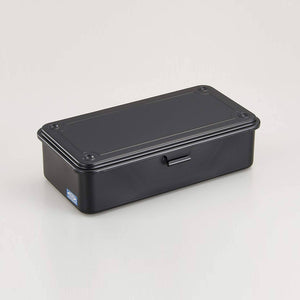 Toyo T-190 Steel Stackable Storage Box Black