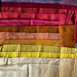 Dyeing Fabric with Natural Dyes Sunday, June 8th 10am-12:30pm