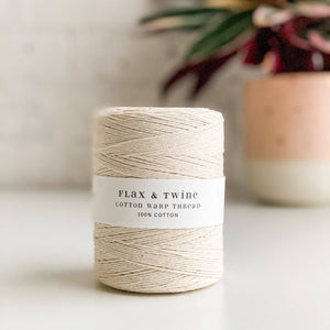 Flax & Twine 4-ply Cotton Warp Thread Mini
