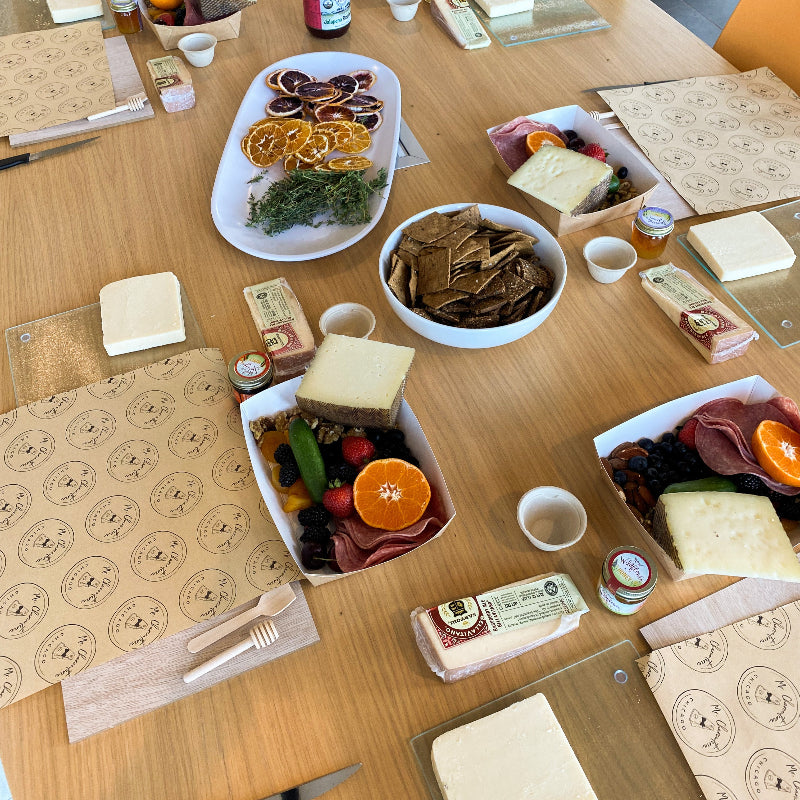 byob workshop table spread