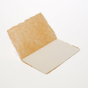 Handmade Lemongrass Paper Journal