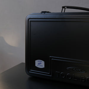 Toyo T-360 Steel Trunk Toolbox Black
