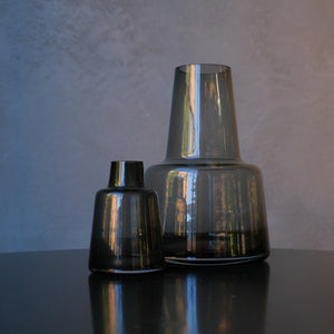 Mouth-Blown Bud Vase | Smoke