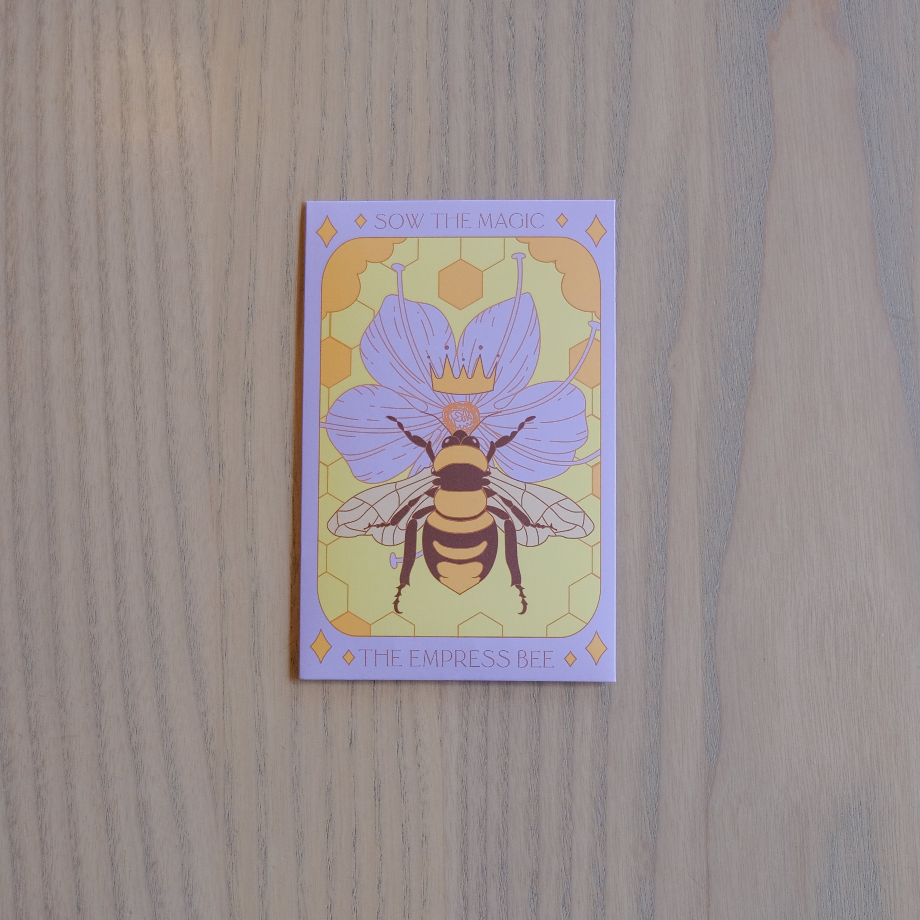 The Empress Bee Tarot Seed Packet - Thumbnail 2