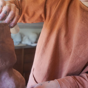 Spring Release Makers Smock | Terracotta