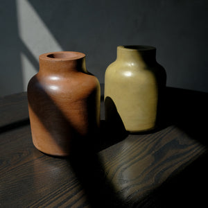 My Terracotta Home Rhema Concrete Vase Terracotta