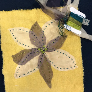 Appliqué with Naturally Dyed Fabrics Sunday, June 8th 1:30pm-4pm
