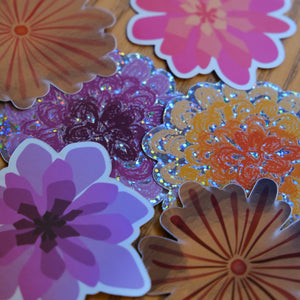 Dahlia Stickers