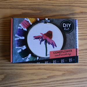 Coneflower Embroidery Kit