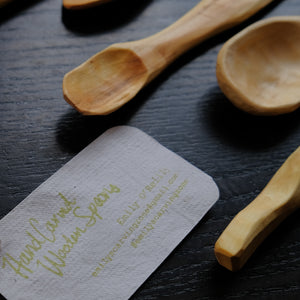 Emilys Carving Zone Maple Spoons