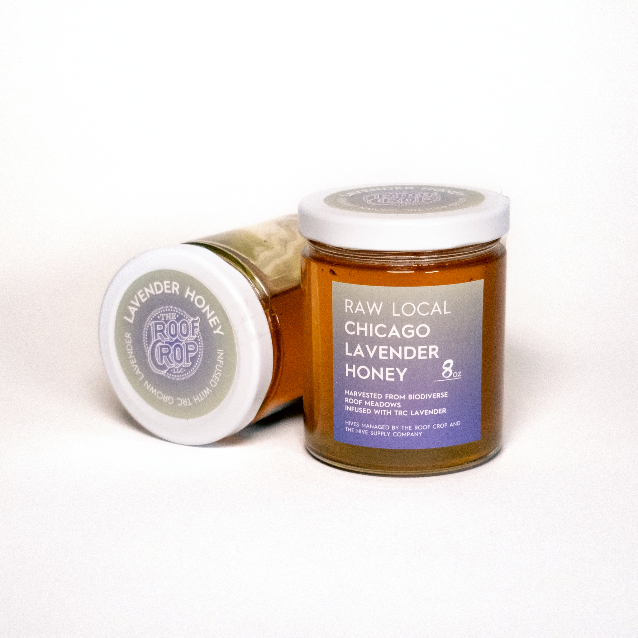 Raw Local Infused Lavender Honey – Third Season by The Roof Crop