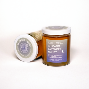 Raw Local Infused Lavender Honey