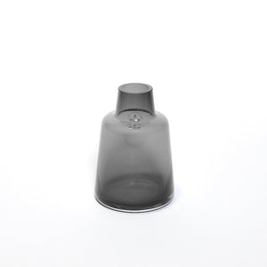 Louise Campbell Mouth-Blown Bud Vase - Smoke
